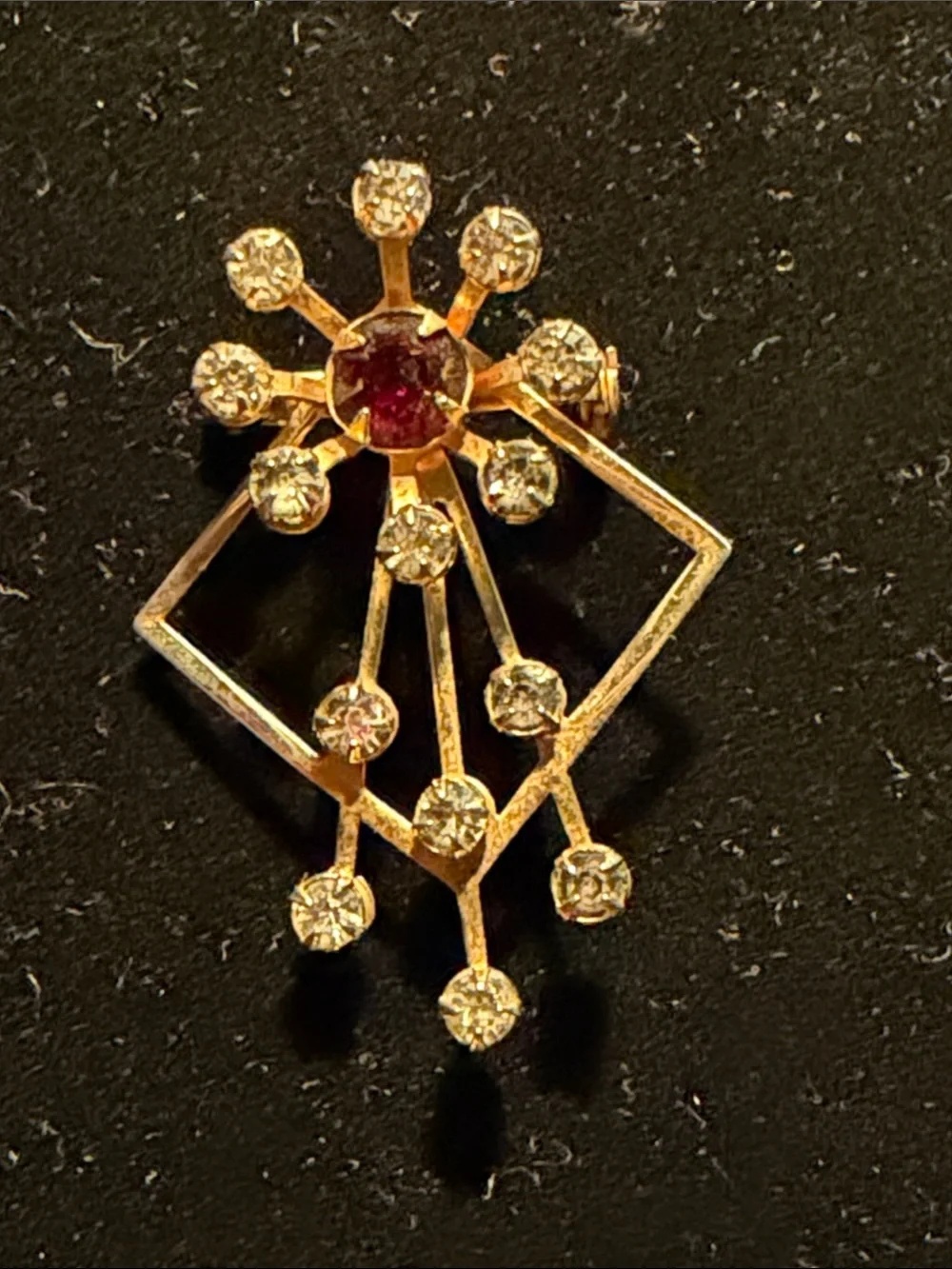 Brooch - Shooting Star - 1960s
